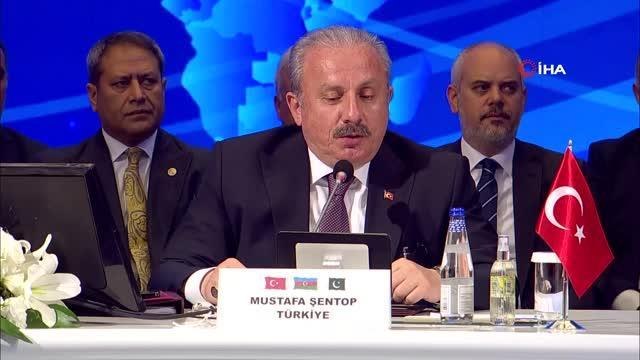 TBMM Başkanı Şentop: Tüm dünya derin ve hatta kronik hale gelmiş bir mülteci krizi ile karşı karşıya