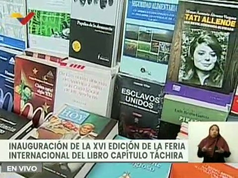 Distintas casas editoriales rinden homenaje a más de 30 escritores en la FILVEN 2022 Táchira