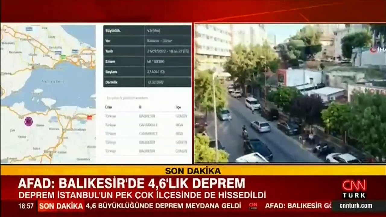 Balıkesir depremi, İstanbul depremini tetikler mi? Prof. Dr. Tüysüz CNN TÜRK'te değerlendirdi