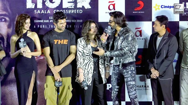 लाईगर की प्रोडूसर चार्मी कौर ने रणवीर सिंह के लिए शेयर की अपनी फीलिंग्स