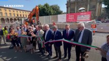 Firenze, inaugurazione lavori tramvia Fortezza-San Marco