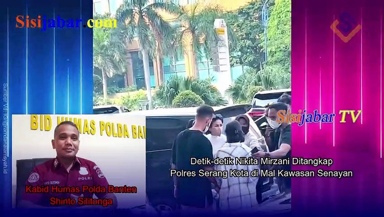Detik-detik Polisi Tangkap Nikita Mirzani