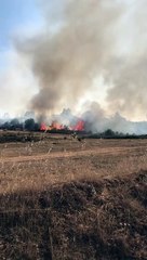 Incendio en San Andrés