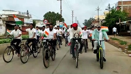 Video Story- Officials took out Janjagruti Cycle Rally along with scho