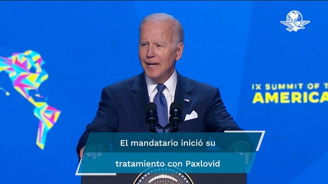 Joe Biden da positivo a Covid-19; presenta síntomas leves