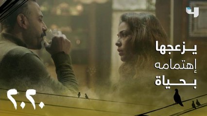 وردة تلاحظ إهتمام الريس صافي الزائد بحياة وتواجهه