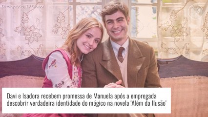 'Além da Ilusão': Davi é desmascarado de novo e Isadora convence a guardar segredo. 'Contem comigo'