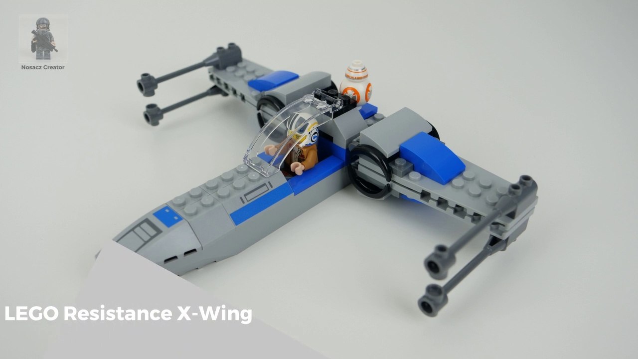 LEGO Star Wars | 75297 --- Resistance X-Wing --- unboxing and pure build