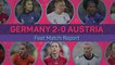 Germany 2-0 Austria - Fast Match Report