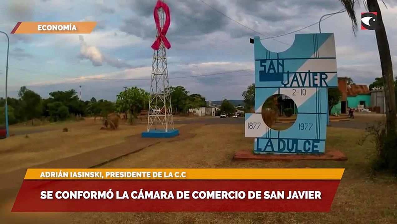 Se conformó la cámara de comercio de San Javier