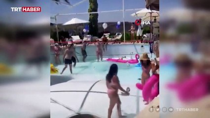 Havuzda obruk oluştu: Ölü ve yaralı var