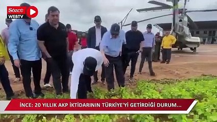 Muharrem İnce: Türkiye'yi getirdikleri bu durumu utanmadan itiraf ediyorlar