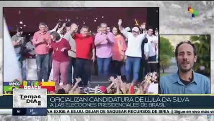 Download Video: Brasil: Oficializan candidatura de Lula da Silva para elecciones presidenciales