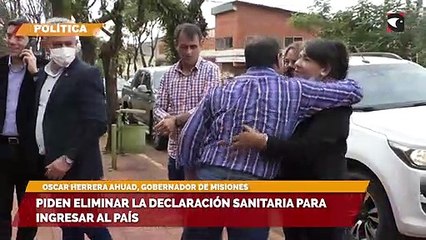 Piden eliminar la declaración sanitaria para ingresar al país