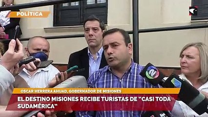 El destino Misiones recibe turistas de “casi toda Sudamérica”