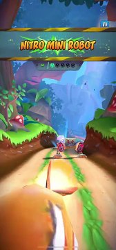 Nitro Mini Robot Battle Run Gameplay On Turtle Woods (2) - Crash Bandicoot: On The Run!