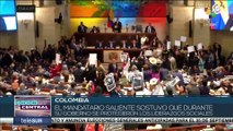 Colombia: Nuevos legisladores rechazan discurso de Iván Duque sobre supuestos logros de su Gobierno