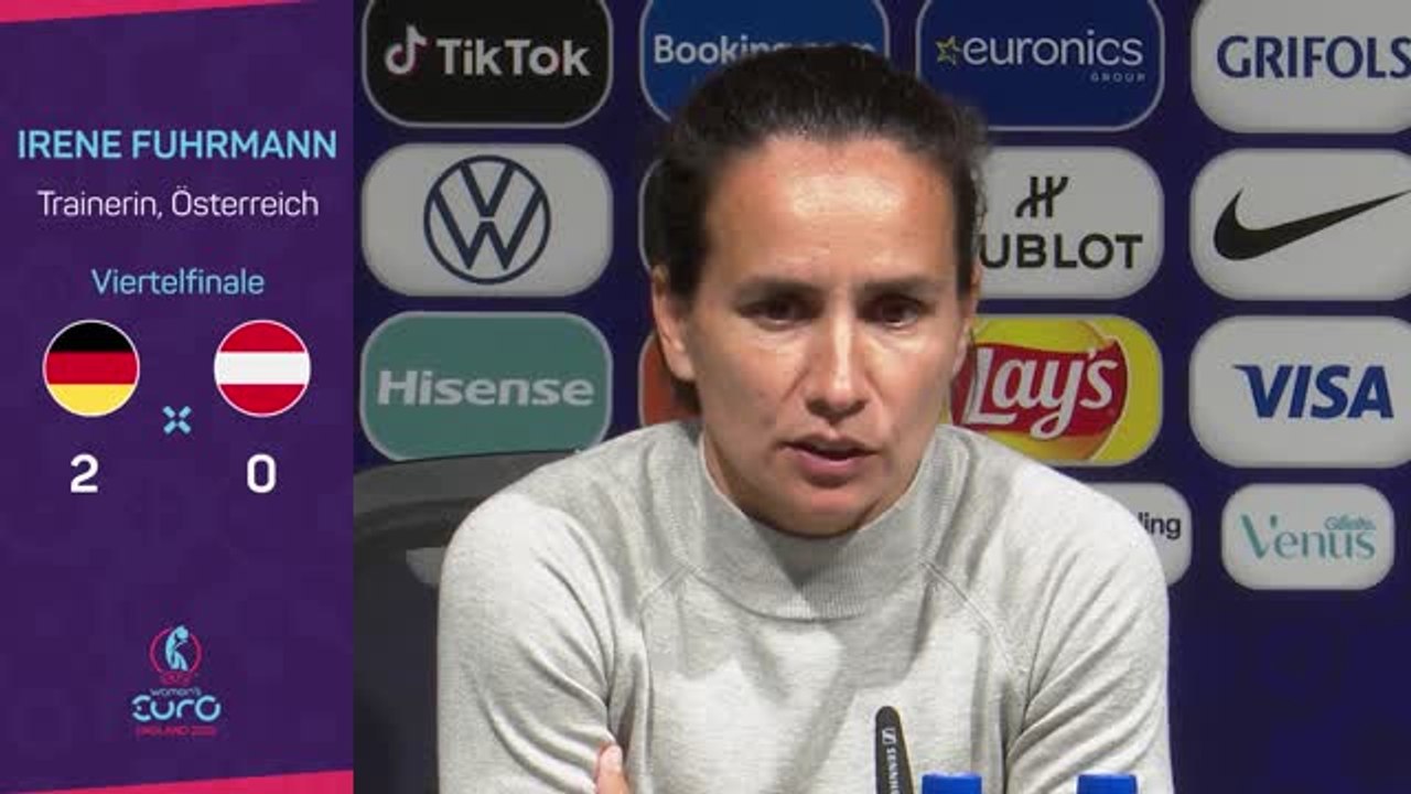 Fuhrmann zum EM-Aus: "Es ist natürlich bitter"