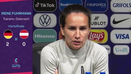 Fuhrmann zum EM-Aus: "Es ist natürlich bitter"