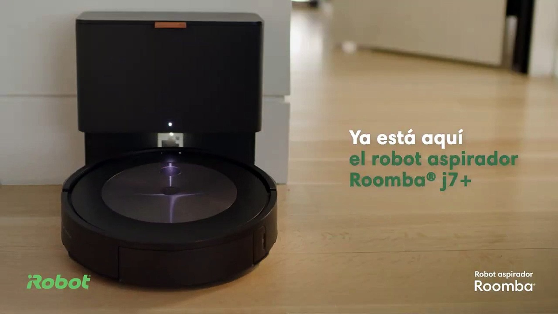 Robot Aspiradora iRobot Roomba j7+ con Conexión Wi-Fi y Detección de  Obstaculos - Vídeo Dailymotion