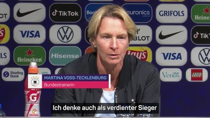 Voss-Tecklenburg: Gott sei Dank kein Gegentor