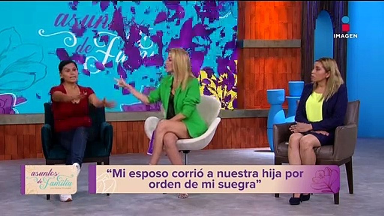 ‘Mi nieta es rebelde por culpa de su madre’ | Asuntos de familia