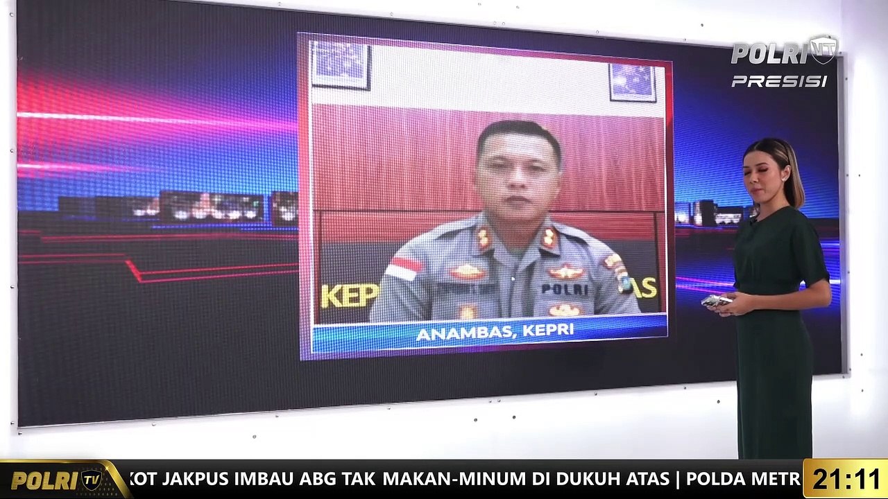Live Dialog Kapolres Kepri Pemusnahan Narkotika Jenis Kokain Seberat 48 Kg