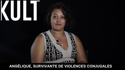 Angélique, survivante de violences conjugales