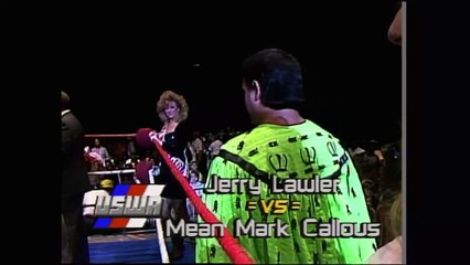 USWA Heavyweight Title Tournament Second Round Match - October 20, 1990 - Jerry Lawler vs Mark Callous