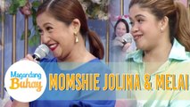Jolina and Melai are teary eyed when they giving their messages to Momshie Karla | Magandang Buhay