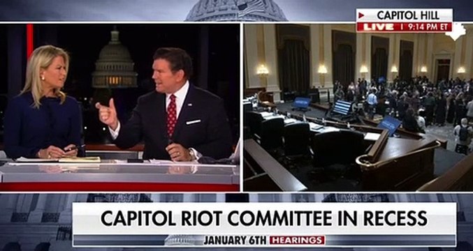 The cut out Trump saying peacefully protest again and again and again