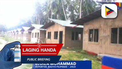 Pabahay projects para sa mga poorest of the poor sa lalawigan ng Sulu, nagpapatuloy