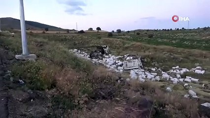 Kayseri'de şarampole uçan kamyon kağıt gibi ezildi: 3 ölü