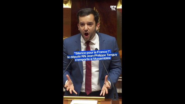 Silence pour la France ! : le député RN Jean-Philippe Tanguy s'emporte à l'Assemblée