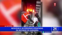 Gamarra: clausuran galería comercial tras incendio registrado