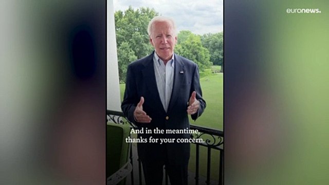 Joe Biden con síntomas leves de covid, el presidente permanecerá aislado hasta dar negativo