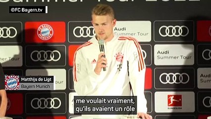 Bayern - De Ligt : “Je suis un peu allemand”