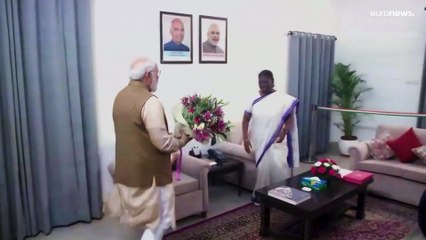 Draupadi Murmu é a nova presidente da Índia