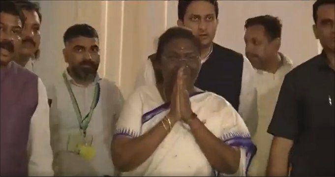Dignitaries Congratulated Draupadi Murmu being elected as the 1st Tribal Woman President of India