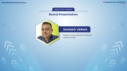 #MSMEBusinessConclave Brand Presentation: What is Lenovo’s vision for smarter technology for all?