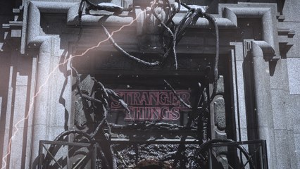 Cuatro horas de espera y al sol: los fans enloquecen con el portal de Strager Things en Madrid