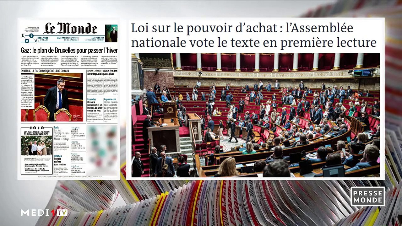 Presse monde - 22/07/2022