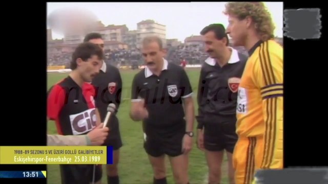 Eskişehirspor 2-7 Fenerbahçe [HD] 25.03.1989 - 1988-1989 Turkish 1st League Matchday 29 + Before & Post-Match Comments