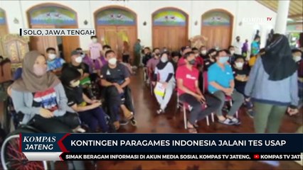 Kontingen Para Games Indonesia Jalani Tes Usap