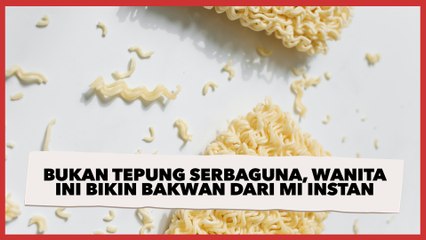 Bukan dari Tepung Serbaguna, Wanita Ini Bikin Gorengan Bakwan dari Mi Instan