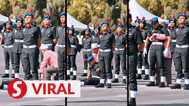 Elderly man rushes to help nephew who fainted during ministry parade