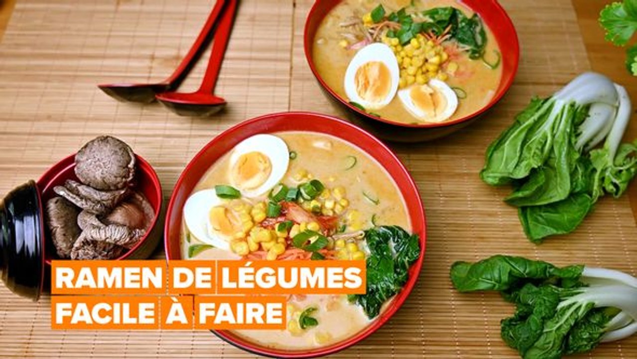 Recettes de ramen : Végétarien