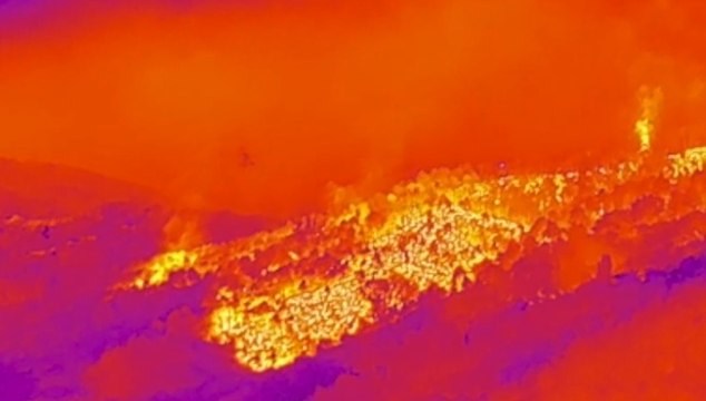 Incendi in Versilia, oltre 100 vigili del fuoco al lavoro (22.07.22)