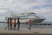 Sinop haberleri: Panama bandıralı kruvaziyer Astoria Grande 607 yolcusuyla Sinop'a geldi