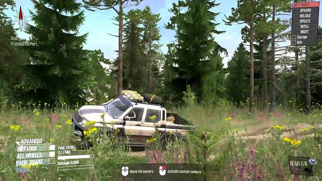 Spintires Mudrunner maps - Курай